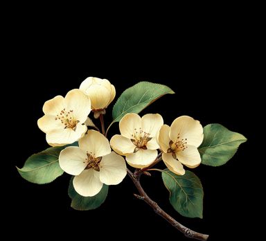 Pear flowers